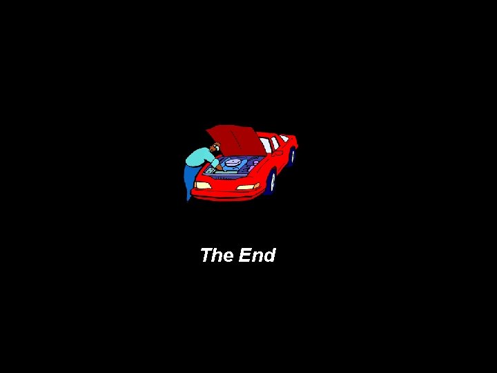 The End The End