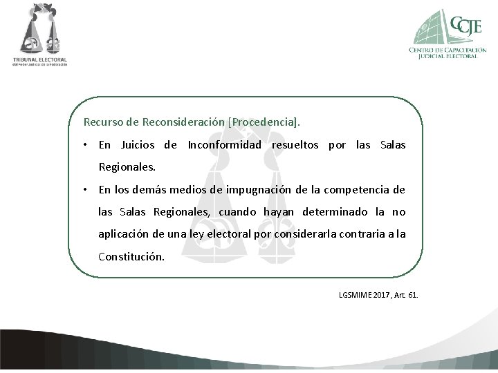 Recurso de Reconsideración [Procedencia]. • En Juicios de Inconformidad resueltos por las Salas Haga.