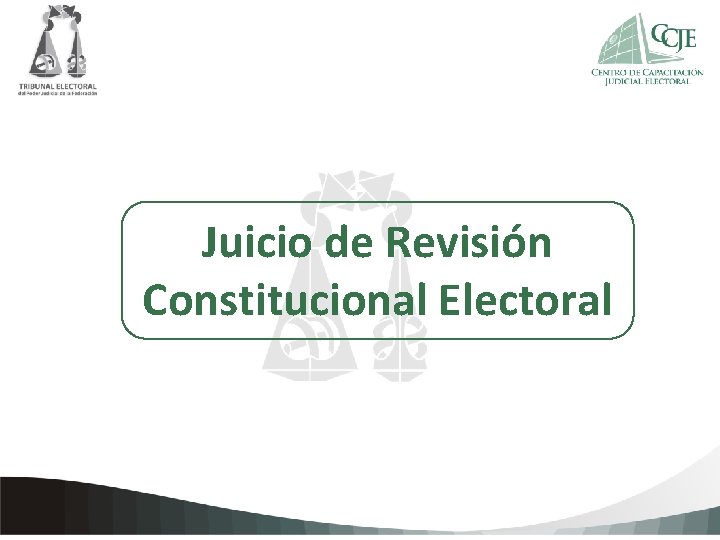 Haga clic. Juicio para agregar texto de la de Revisión Constancia Constitucional Electoral 