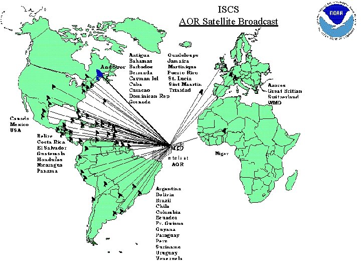 ISCS AOR Satellite Broadcast 