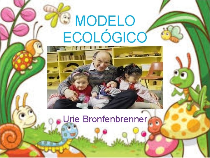 MODELO ECOLÓGICO Urie Bronfenbrenner 