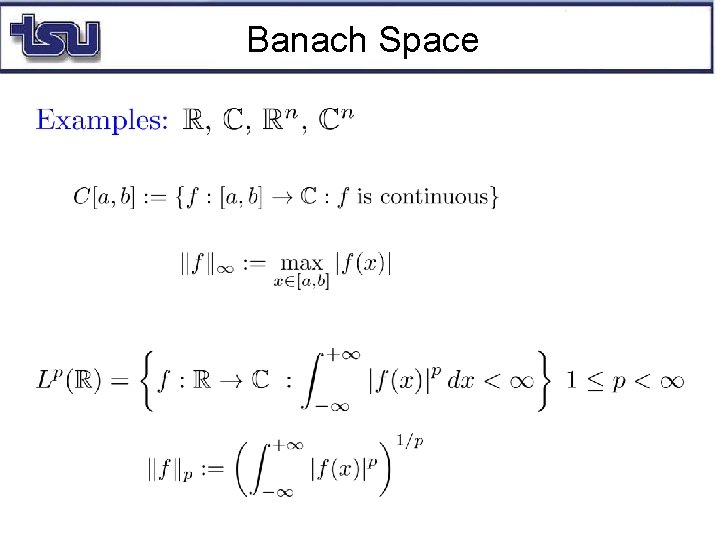 Banach Space 