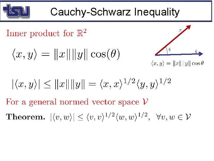 Cauchy-Schwarz Inequality 