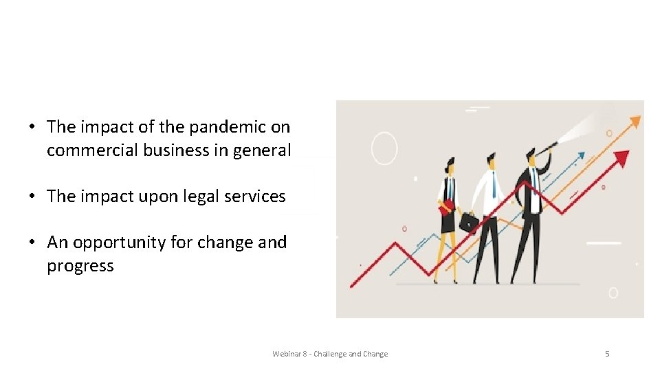 Challenge and change • The impact of the pandemic on commercial business in general