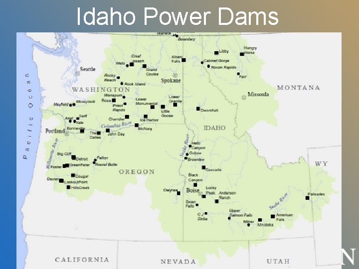 Idaho Power Dams Idaho Power Dams