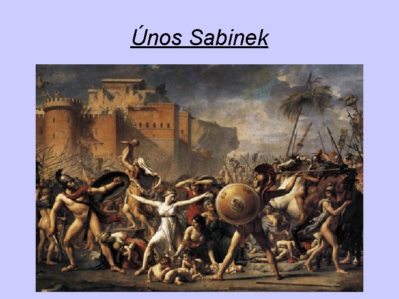 Únos Sabinek Únos Sabinek