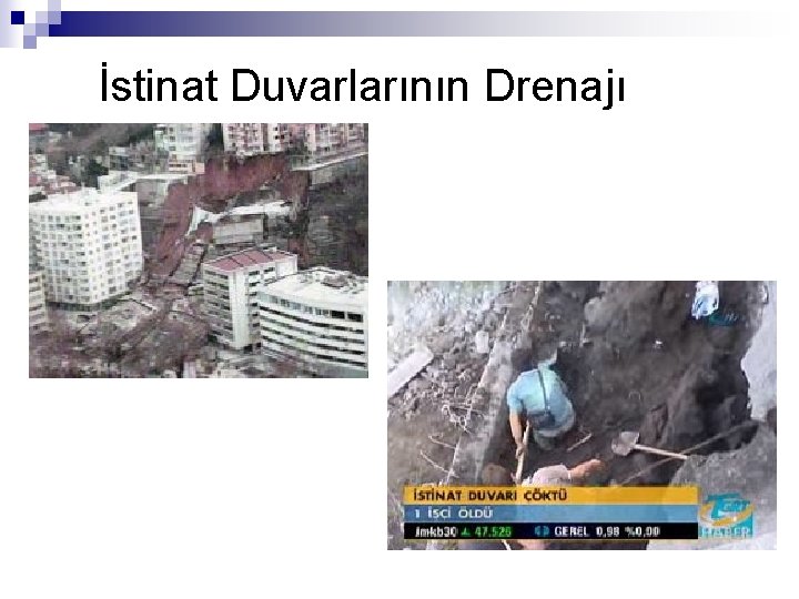 İstinat Duvarlarının Drenajı 