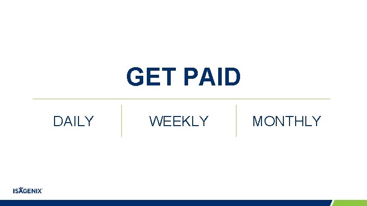GET PAID DAILY WEEKLY MONTHLY GET PAID DAILY WEEKLY MONTHLY