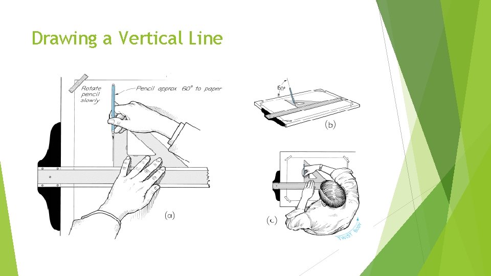 Drawing a Vertical Line 