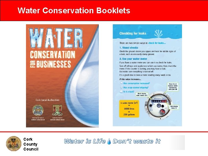 Cork County Water Conservation Programme Water Conservation in