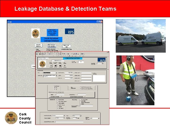 Leakage Database & Detection Teams Cork County Council Water Conservation Programme 