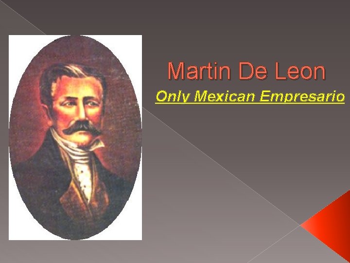 Martin De Leon Only Mexican Empresario 