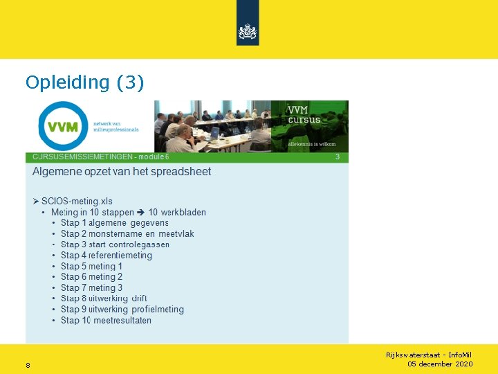 Opleiding (3) 8 Rijkswaterstaat - Info. Mil 05 december 2020 