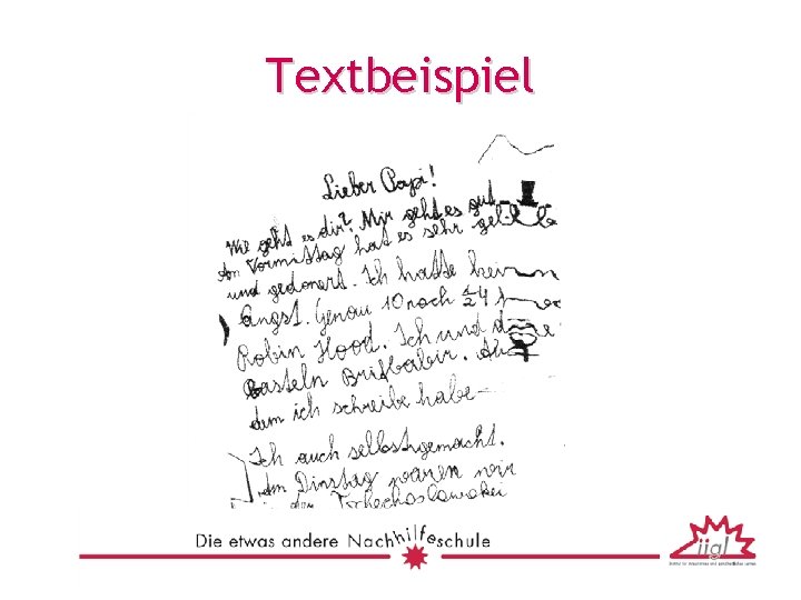 Textbeispiel 