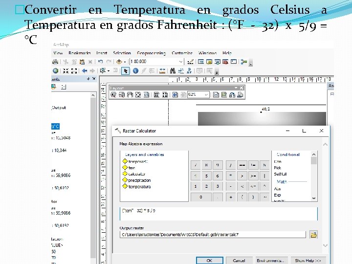 �Convertir en Temperatura en grados Celsius a Temperatura en grados Fahrenheit : (°F -