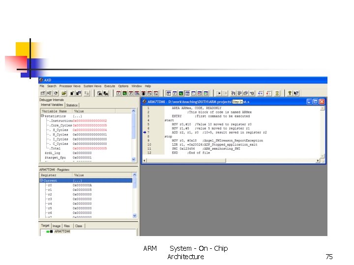 ARM System - On - Chip Architecture 75 