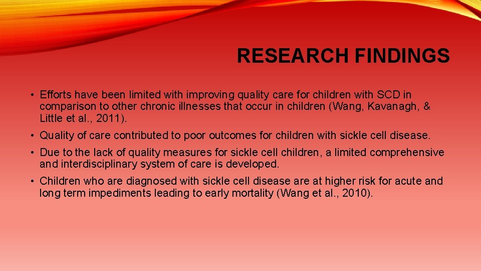 SICKLE CELL DISEASE PAIN MANAGEMENT IN ADOLESCENTS A