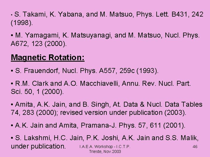  • S. Takami, K. Yabana, and M. Matsuo, Phys. Lett. B 431, 242