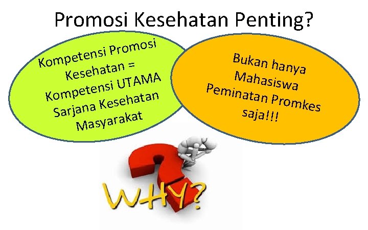 Promosi Kesehatan Penting? i s o m o r P i s n e