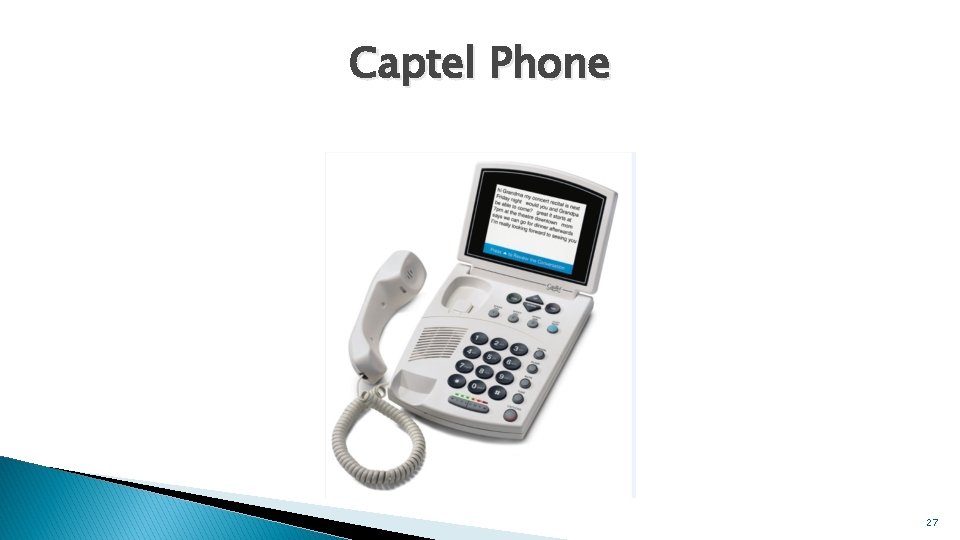 Captel Phone 27 