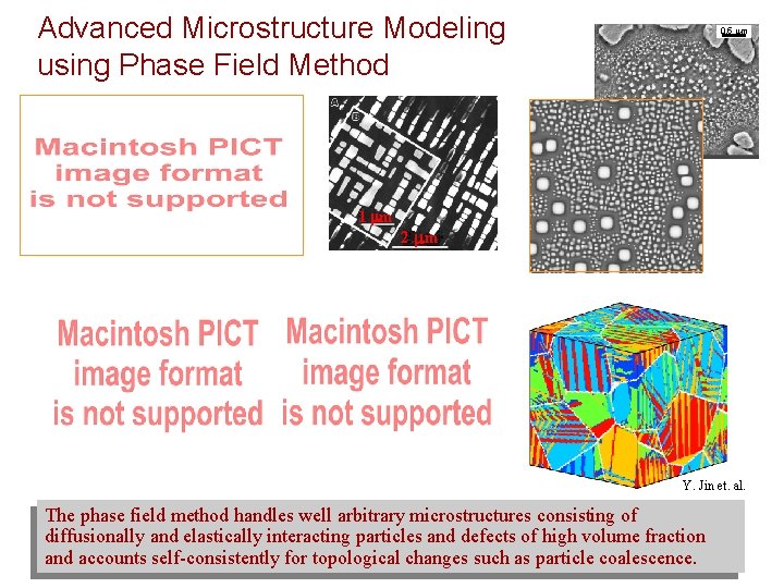 Advanced Microstructure Modeling using Phase Field Method 0. 5 m 1 mm 2 mm Advanced Microstructure Modeling using Phase Field Method 0. 5 m 1 mm 2 mm