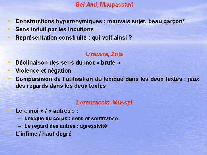Bel Ami, Maupassant • Constructions hyperonymiques : mauvais sujet, beau garçon* • Sens induit Bel Ami, Maupassant • Constructions hyperonymiques : mauvais sujet, beau garçon* • Sens induit