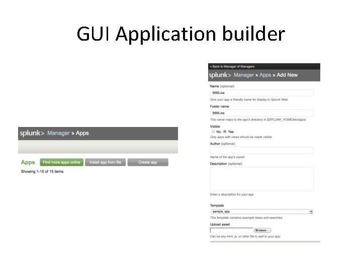 GUI Application builder 