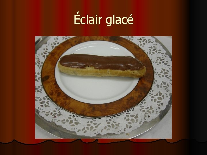 Éclair glacé 