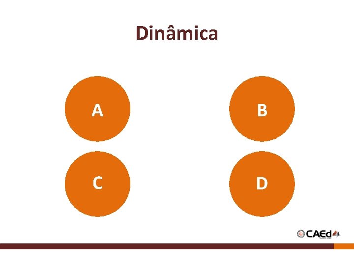 Dinâmica A B C D Dinâmica A B C D