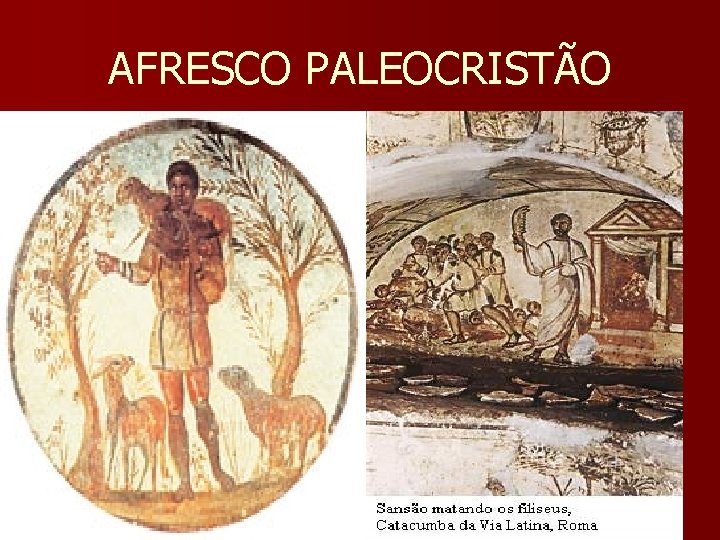 AFRESCO PALEOCRISTÃO 