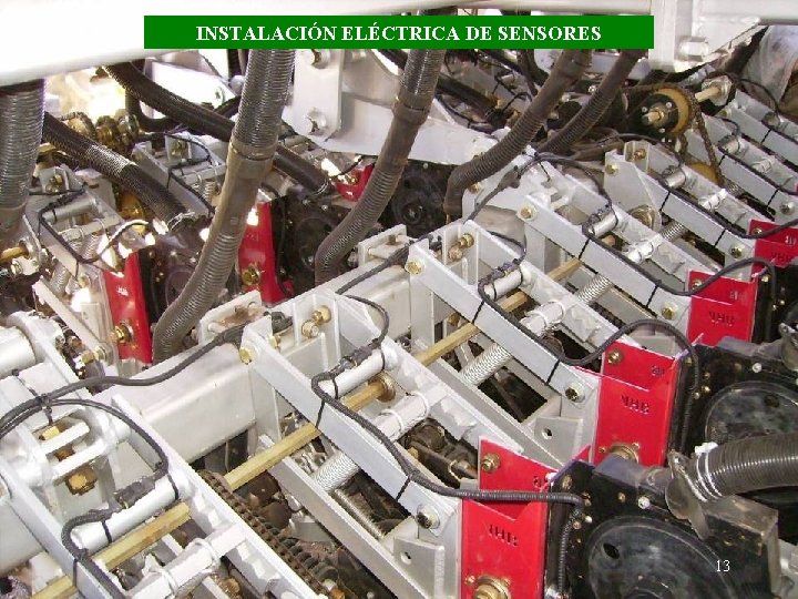 INSTALACIÓN ELÉCTRICA DE SENSORES 13 