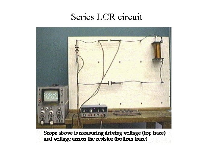 Series LCR circuit 