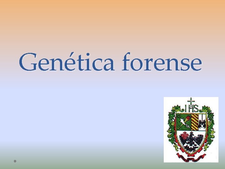 Genética forense 