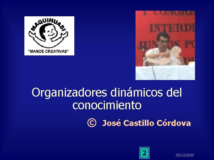 Organizadores dinámicos del conocimiento © José Castillo Córdova 2 05/12/2020 
