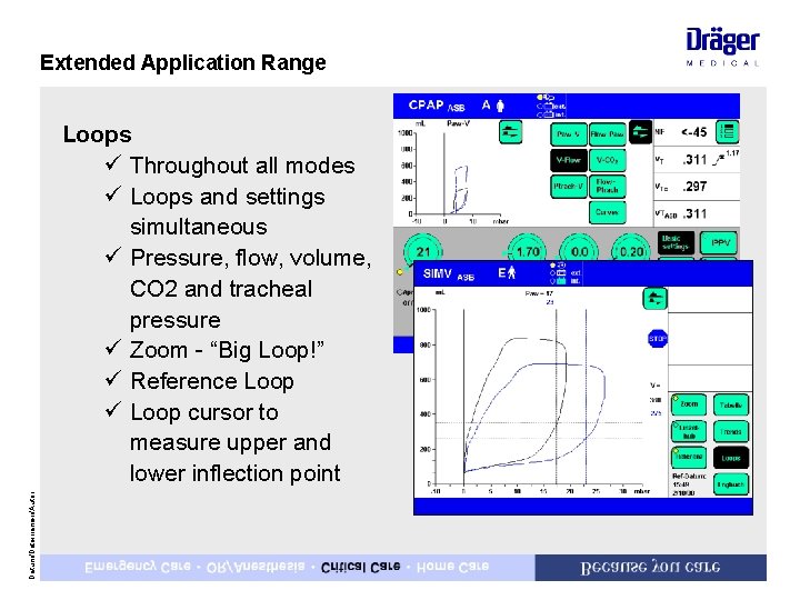 Extended Application Range Datum/Dateinamen/Autor Loops ü Throughout all modes ü Loops and settings simultaneous