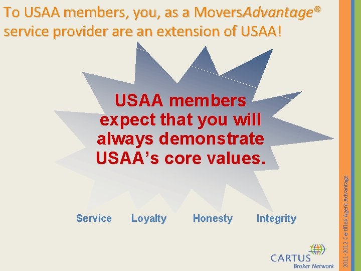 2012 13 Certified Agent Advantage Cartus Network Affinity
