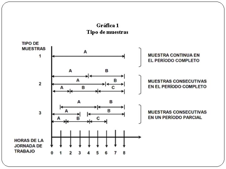 Gráfica 1 Tipo de muestras 