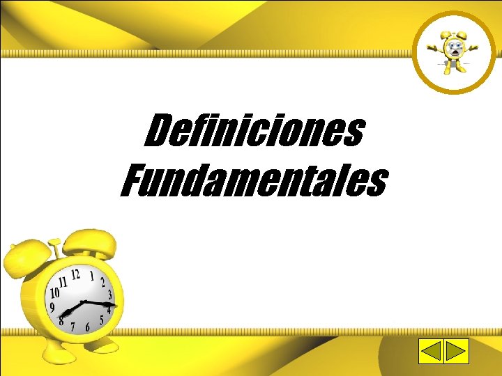 Definiciones Fundamentales 