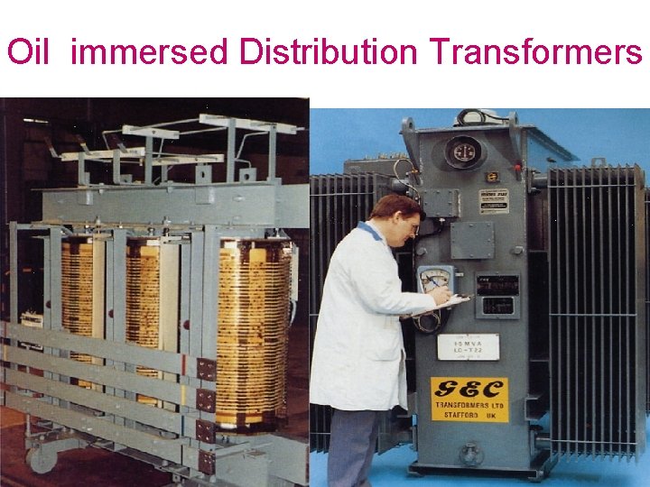 Oil immersed Distribution Transformers 