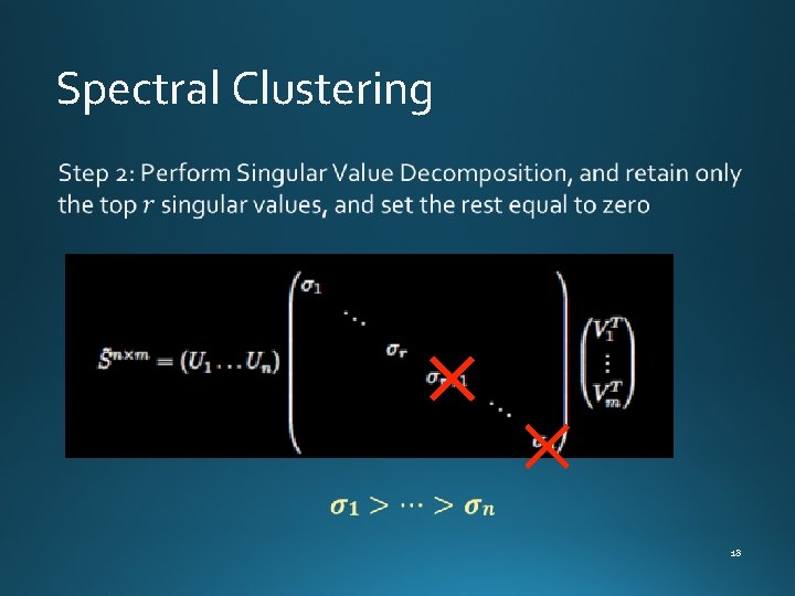 Spectral Clustering 18 