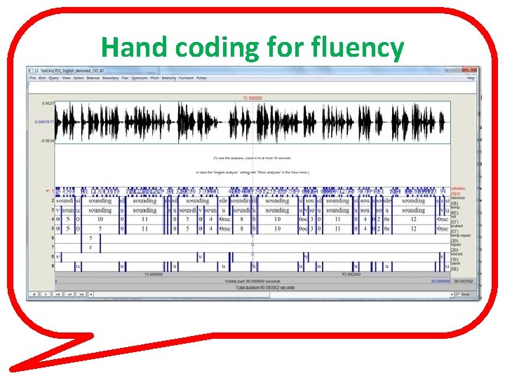 Hand coding for fluency 