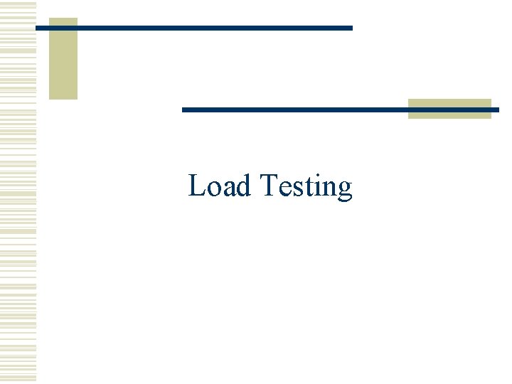 Load Testing 