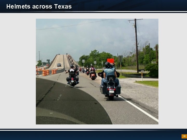 Helmets across Texas 33 