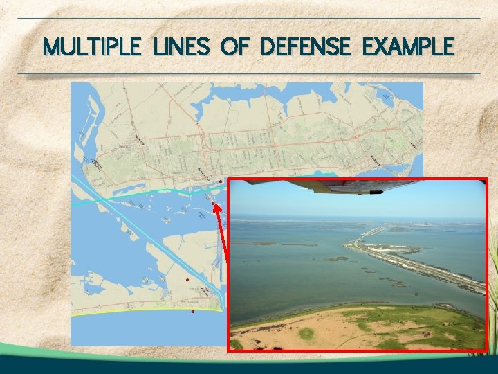 MULTIPLE LINES OF DEFENSE EXAMPLE MULTIPLE LINES OF DEFENSE EXAMPLE