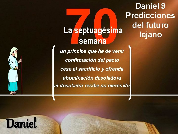 70 Daniel 9 Predicciones del futuro La septuagésima lejano semana un príncipe que ha 70 Daniel 9 Predicciones del futuro La septuagésima lejano semana un príncipe que ha