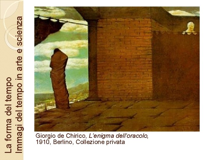 La forma del tempo Immagi del tempo in arte e scienza Giorgio de Chirico,