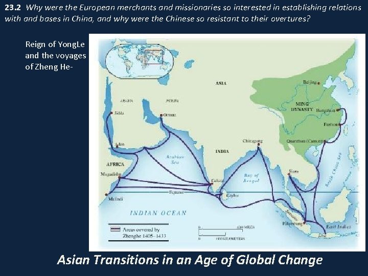 23. 2 Why were the European merchants and missionaries so interested in establishing relations