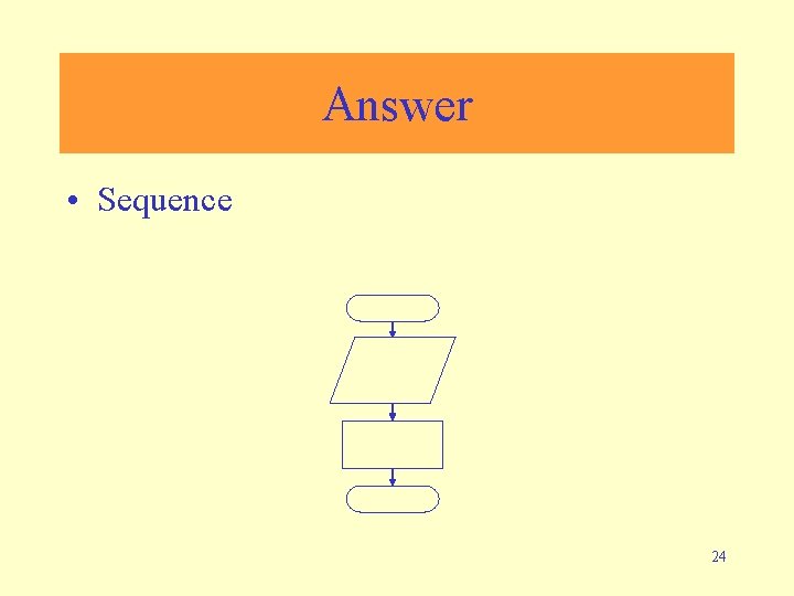 Answer • Sequence 24 