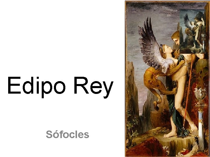 Edipo Rey Sófocles 