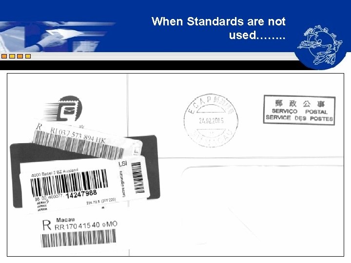 When Standards are not used……. . When Standards are not used……. .